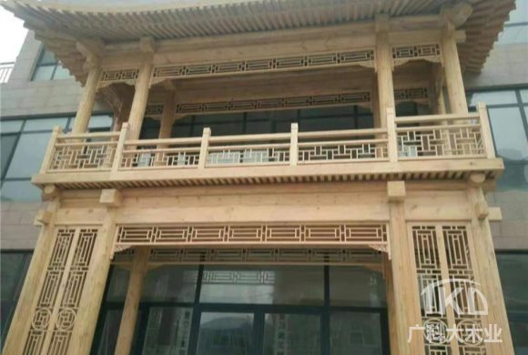 古建防腐木门头